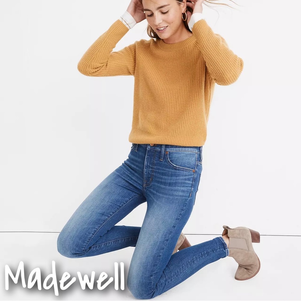 Madewell • 9” Mid-Rise Cropped Skinny Jeans